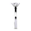 6 prong solitaire engagement ring in platinum