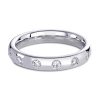Diamantring i hvitt gull med 6 diamanter