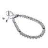 Shamballa choker i hvitt gull med hvite diamanter