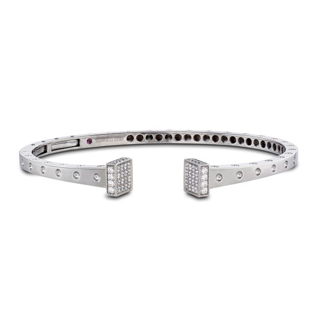 Pois Moi bracelet in white gold with diamonds on the head