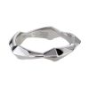 SPEAR single ring in white gold