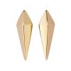 SPEAR earrings in yellow gold on pin