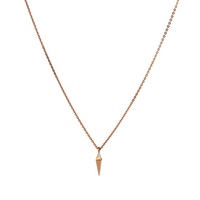 SPEAR necklace in rosé gold