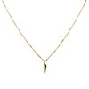 SPEAR necklace in polished yellow gold