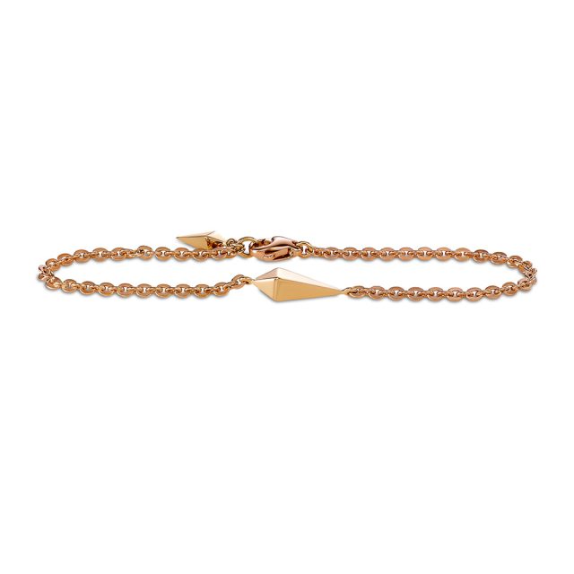 SPEAR armbånd i polert roségull
