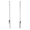 SPEAR earrings in polished white gold