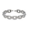 Maritimt inspirert armbånd i hvitt gull med diamanter