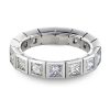 Eternity ring in white gold with diamonds