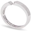 Sauvage Privé armring i hvitt gull med diamanter