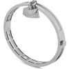 Sauvage Privé bracelet in white gold with diamond charm