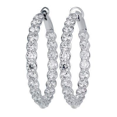 Store creoler med diamanter