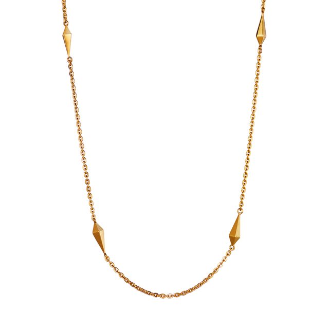 SPEAR necklace in yellow gold