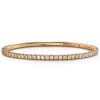 Bracelet  New Tennis with champagne colored diamonds