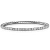 Bracelet New Tennis with emerald cut diamonds