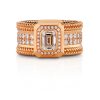 Twisted Exclusive ring i 18kt. roségull