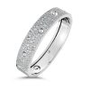 Poi Moi Luna armring medium i 18kt. hvitt gull med briljanter