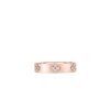 Love in Verona ring small in 18kt. rose gold with diamonds