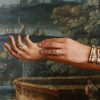 Love in Verona bangle small in 18kt. white gold with diamonds