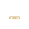 Love in Verona ring small in 18kt. yellow gold with diamonds