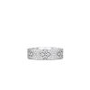 Love in Verona ring large in 18kt. white gold with diamonds