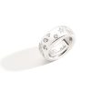 Iconica ring medium in 18kt. white gold with 20 diamonds 0,7ct